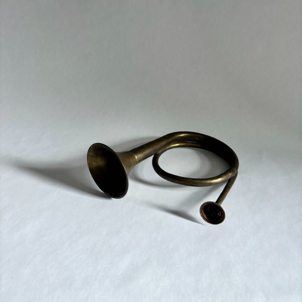 Vintage Brass French Horn Fox Hunt Bugle Decor - Picture 2 of 6